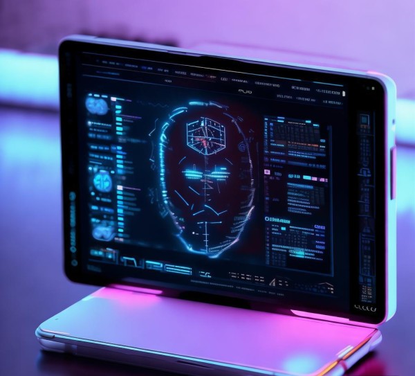 面部识别科技动态壁纸